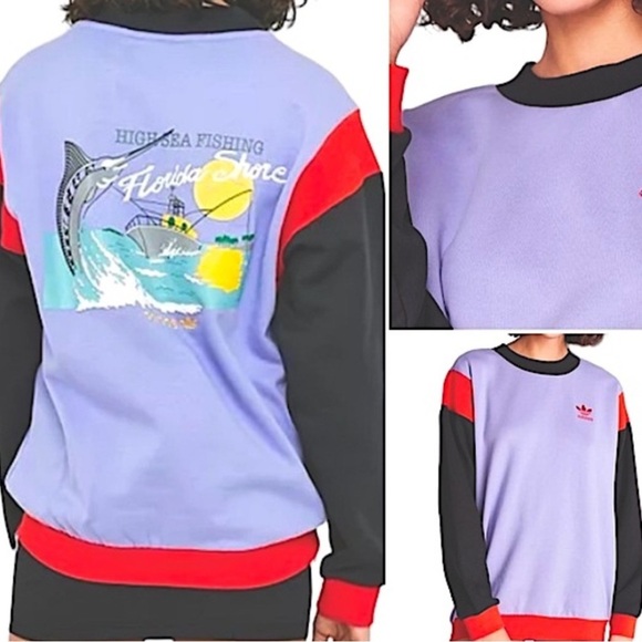 ADIDAS From The Archives High Sea Fishing Florida
Shore Sweatshirt - Picture 2 of 7
